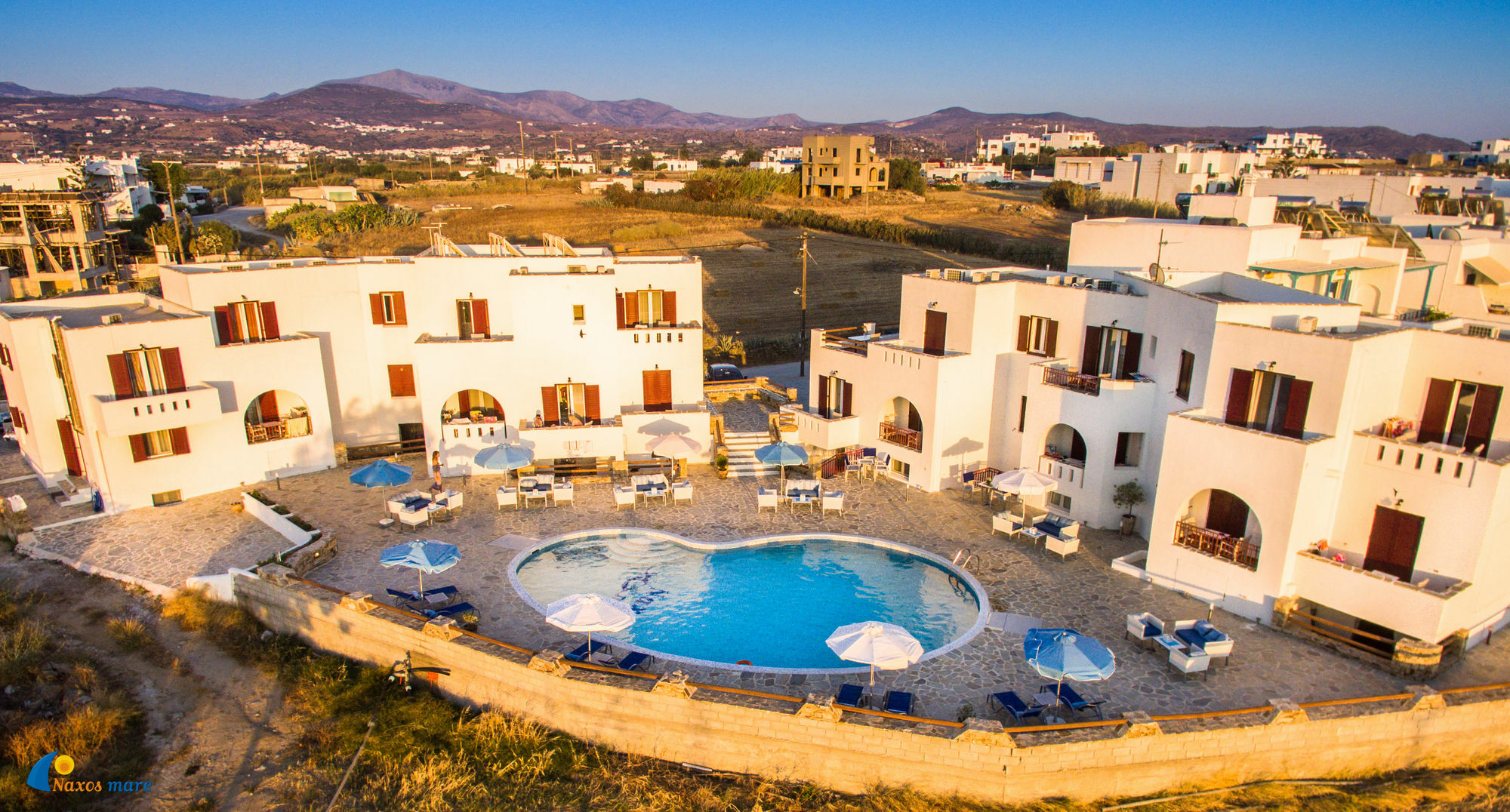 Naxos Mare Aparthotel Agia Anna  ภายนอก รูปภาพ