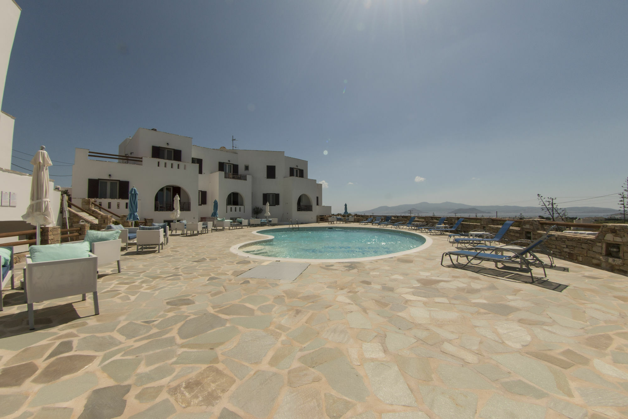 Naxos Mare Aparthotel Agia Anna  ภายนอก รูปภาพ